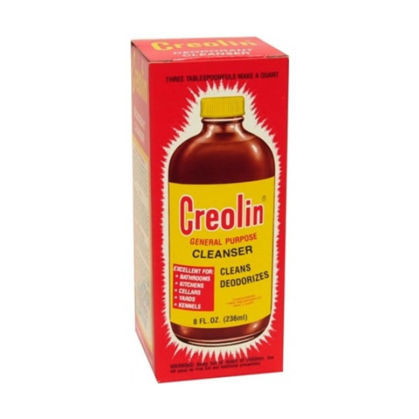 Creolin Wash, a powerful cleansing wash for floors, perfect for purifying your space from negativity and keeping pets flea-free.