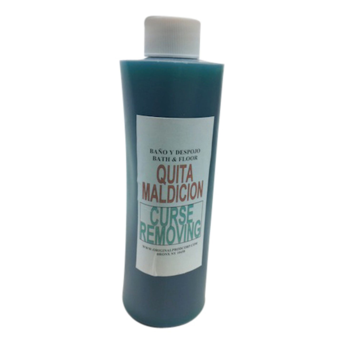 Quita Maldicion Bath & Floor Wash in an 8oz plastic bottle, perfect for cleansing and removing negative energy, a powerful curse removing wash.