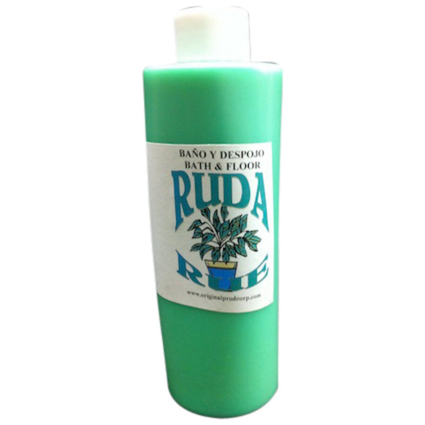 Rue (Ruda) Bath & Floor Wash, made with rue herb, perfect for infusing your space with good luck and prosperity.