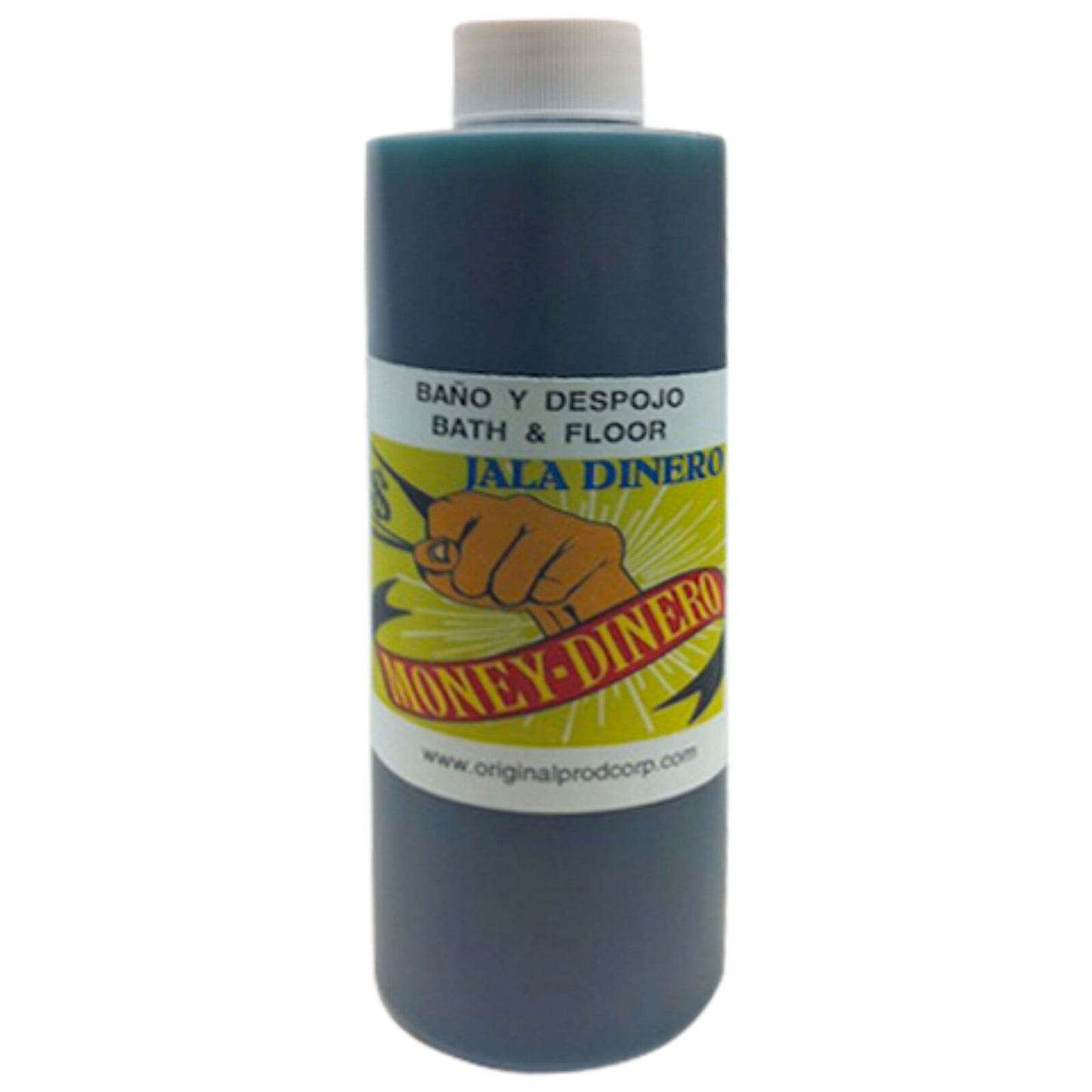 Money Drawing Bath & Floor Wash from Psychic Tyra, a natural product designed to attract wealth, also known as money drawing wash.