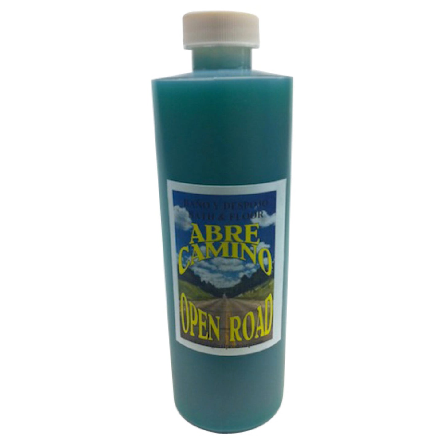 Open Road (Abre Camino) Bath & Floor Wash, a powerful cleansing solution designed to clear obstacles and invite prosperity, also known as abre camino wash.
