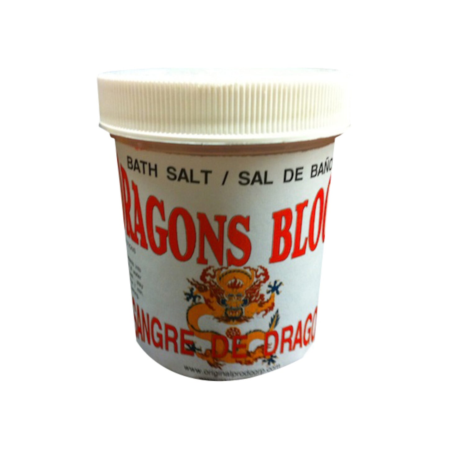 Dragon's Blood Bath Salt - A 4oz jar of dragon's blood bath salts designed to create a protective and empowering bath experience.
