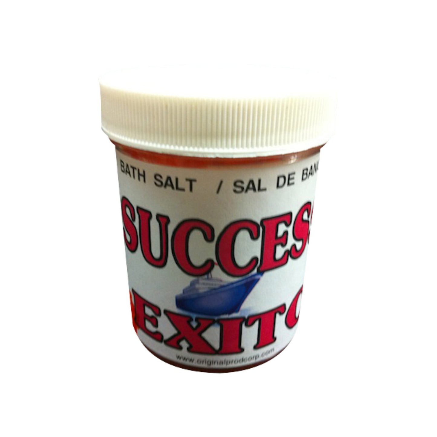 Success Bath Salt - a 4oz jar of magical bath salts for success, designed to bring prosperity and relaxation during your bath.