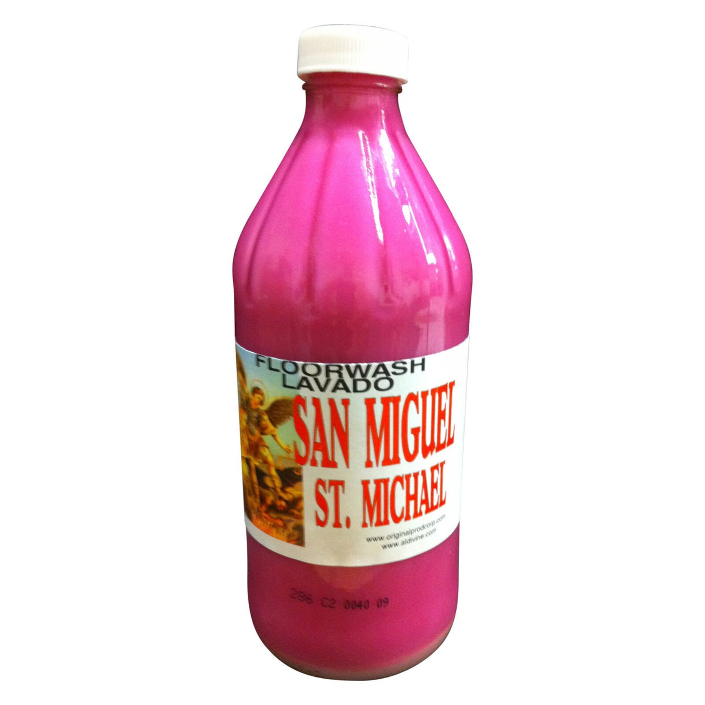 Saint Michael (San Miguel) Floor Wash, a powerful cleansing solution to protect your home from evil and negative influences, ideal for all flooring.
