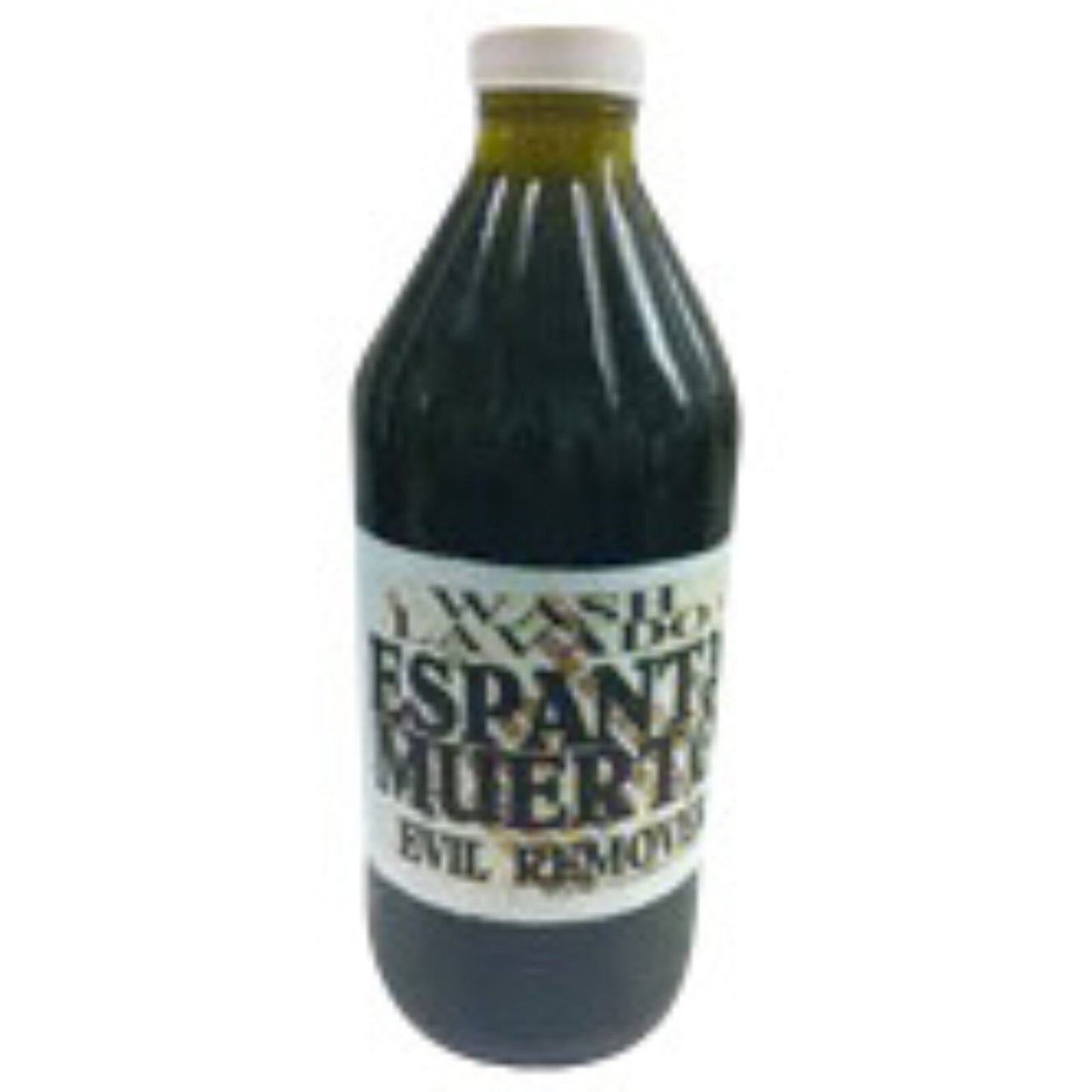 Ghost Chaser Floor Wash product bottle designed to cleanse your home of spirits and negative energy, featuring natural ingredients for a safe and peaceful atmosphere.