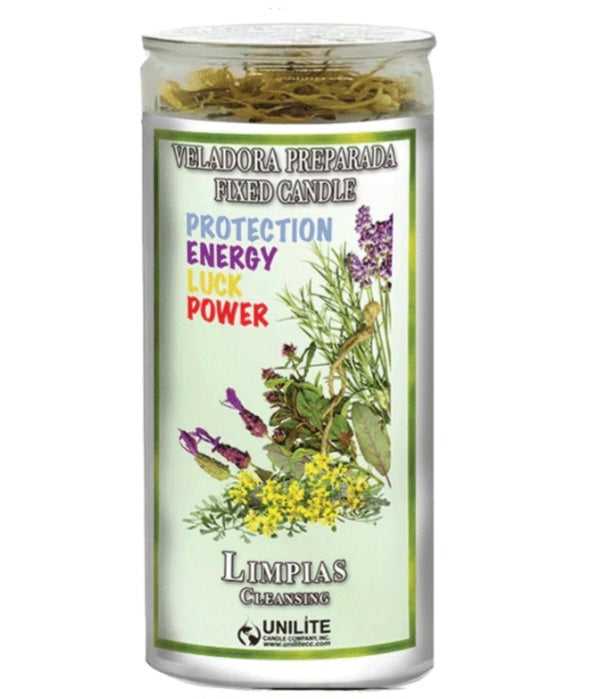 Spiritual Cleansing 14 Day Prepared Candle, a perfect spiritual cleansing candle for cleansing yourself and your surroundings.