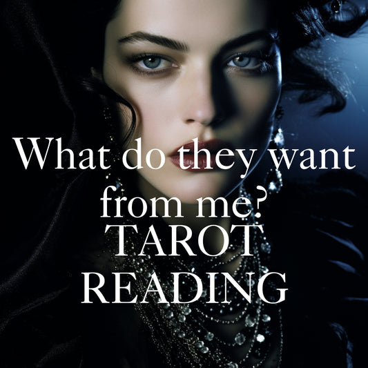 Engaging What Do They Want From Me Question Tarot Reading session, showcasing tarot cards and atmosphere for reflection and insight into personal dilemmas with a focus on tarot reading.