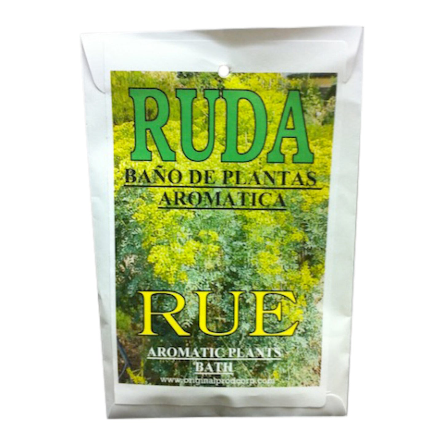 Rue (Ruda) Herb Bath product image showcasing a blend of herbs and essential oils known for bringing good luck and protection, perfect for an aromatic self-care experience with the rue herb bath.