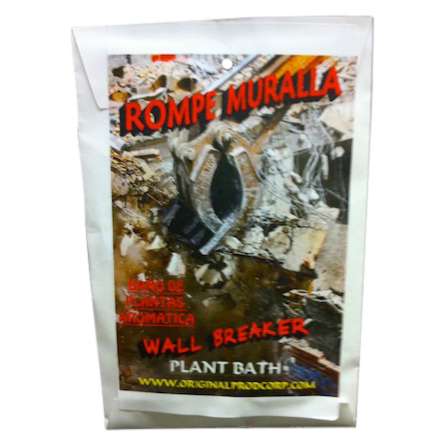 Wall Breaker (Rompe Muralla) Herb Bath, a powerful wall breaker ritual bath for overcoming obstacles and opening new opportunities.