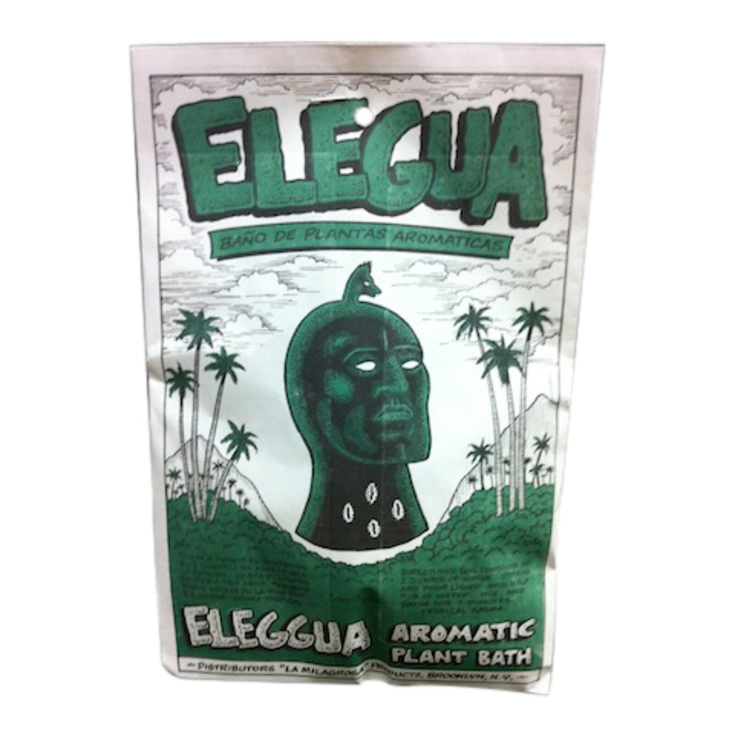 Elegua Herb Bath - Experience the powerful protection from harm with our elegant Elegua Herb Bath, featuring carefully chosen herbs associated with the Orisha Elegua.
