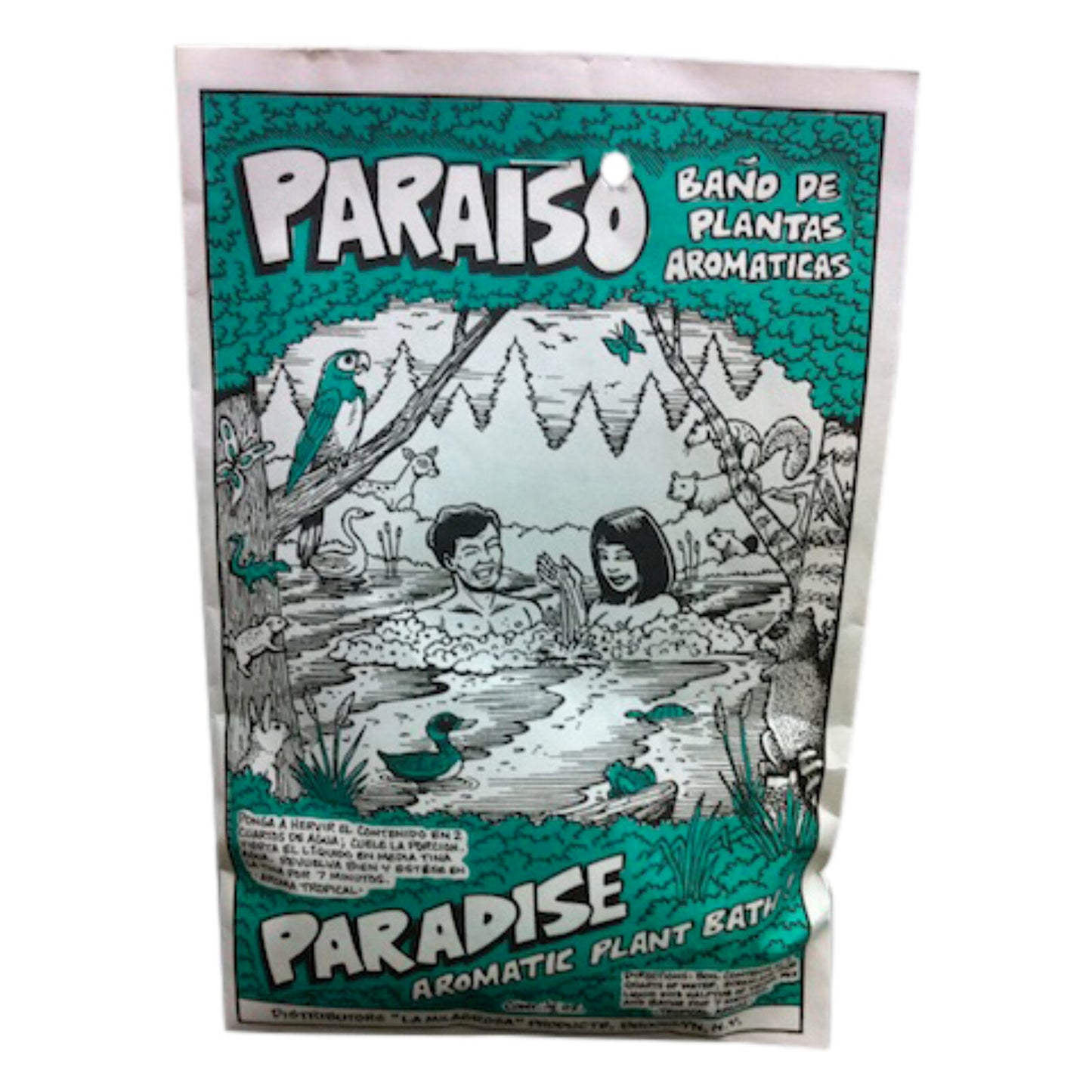 Paraiso Herb Bath featuring ritual bathing herbs for prosperity and financial improvement.