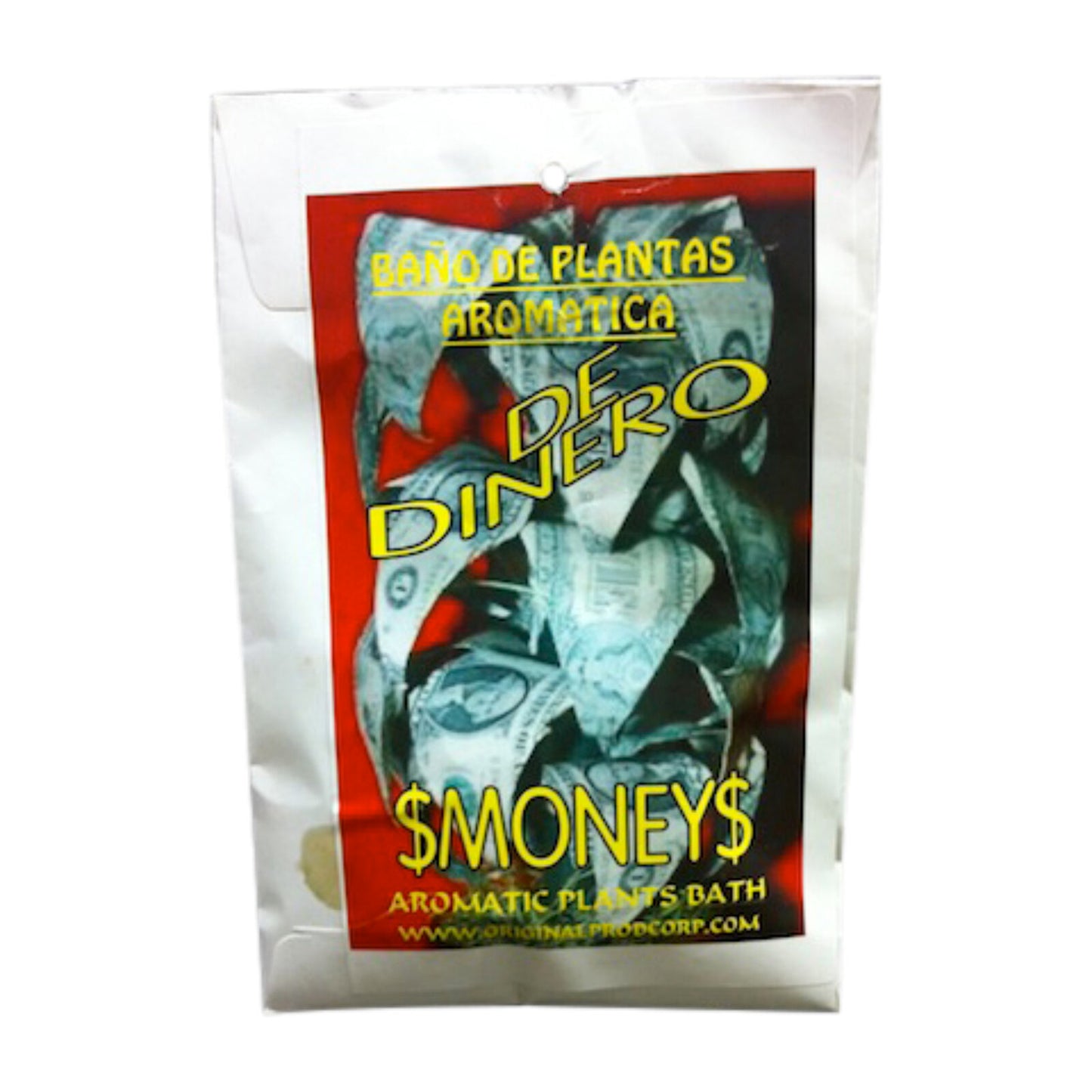 Money Drawing Herb Bath featuring a blend of herbs and minerals designed to attract wealth and abundance. Perfect herb bath for wealth to manifest financial success.