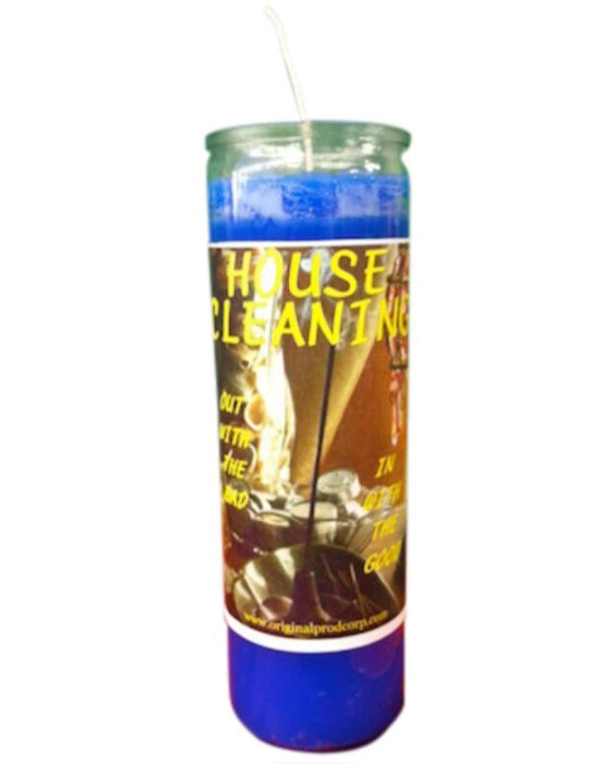 House Cleansing Custom Scented Candle designed for spiritual cleansing and creating a calming atmosphere in your home. Perfect house cleansing candle for a fresh start.