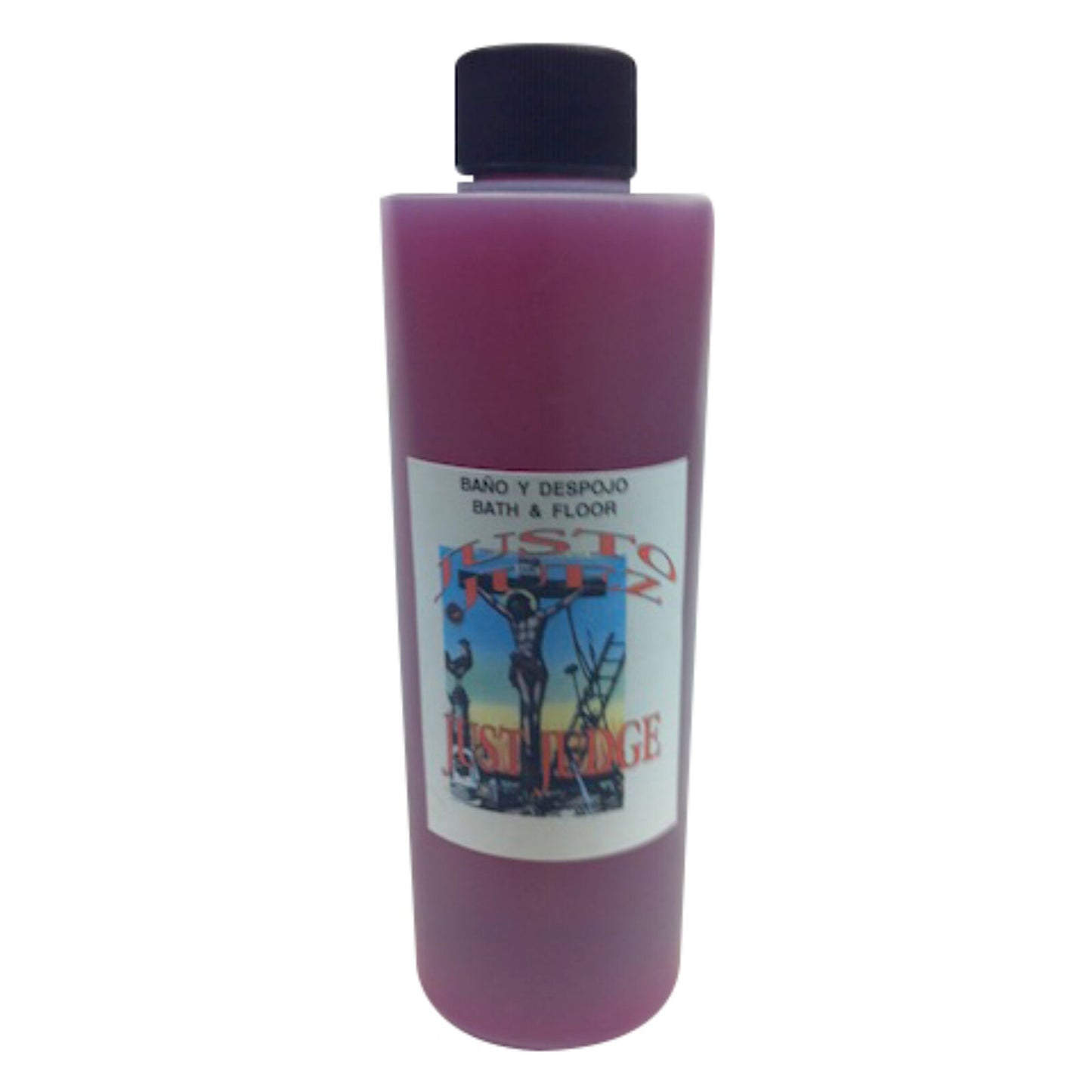 Just Judge Bath & Floor Wash - a natural bath and floor wash designed to gain influence in legal matters, featuring a pleasant scent and easy-to-use formula.