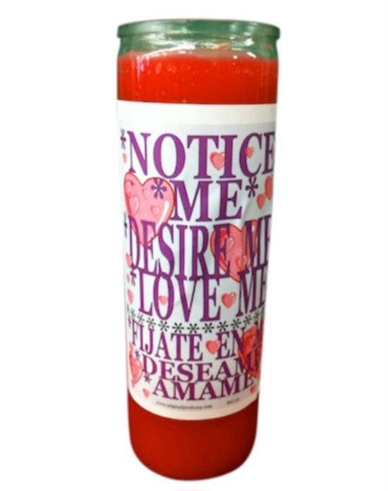 Notice Me Custom Scented Candle - a unique candle designed to attract attention, featuring a special blend of fragrances to help you get noticed.