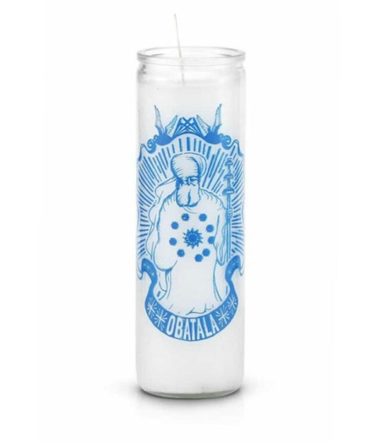 Obatala 7 Day Orisha Candle-Psychic Conjure