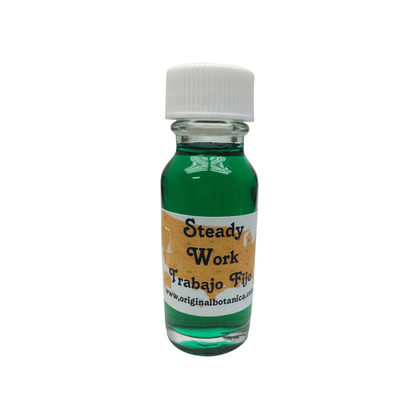 Steady Work Oil, a handmade product from Psychic Conjure, promotes prosperity and stability to help manifest your dream career.