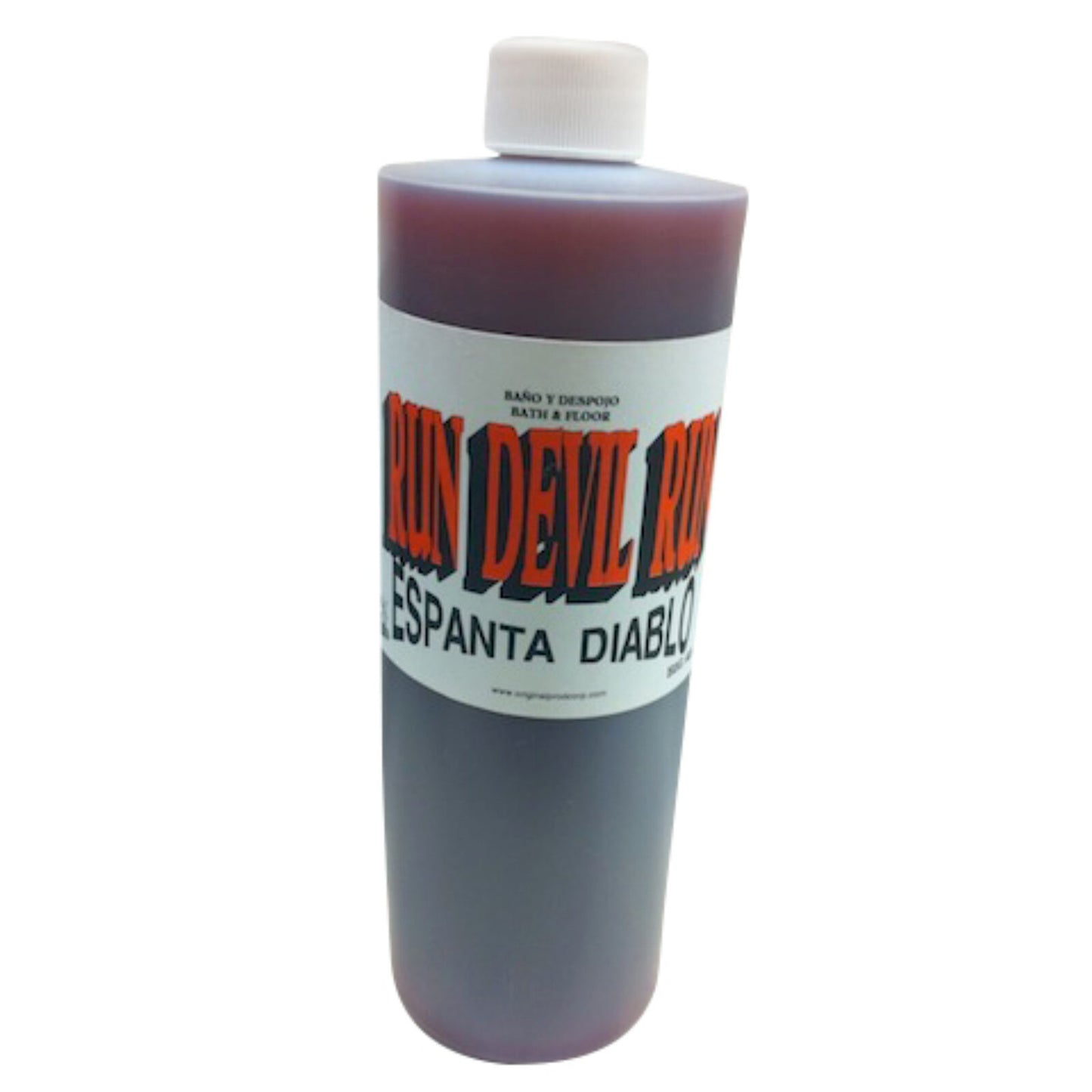 Run Devil Run Big Al Bath & Floor Wash, an effective floor wash for evil spirits, designed to rid your home of negative energy using a special blend of herbs and essential oils.