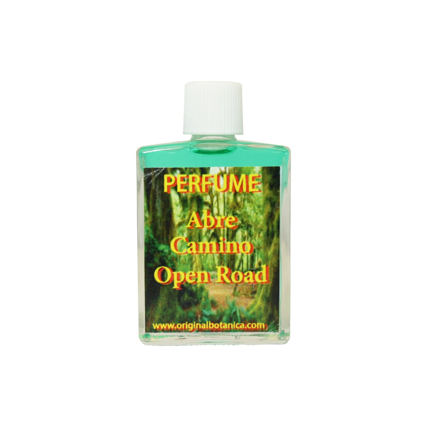 Open Road (Abre Camino) Perfume in a stylish 1oz glass bottle, perfect for motivation and success. Ideal gift for anyone looking for a boost, this open road perfume combines essential oils to keep you focused and energized.