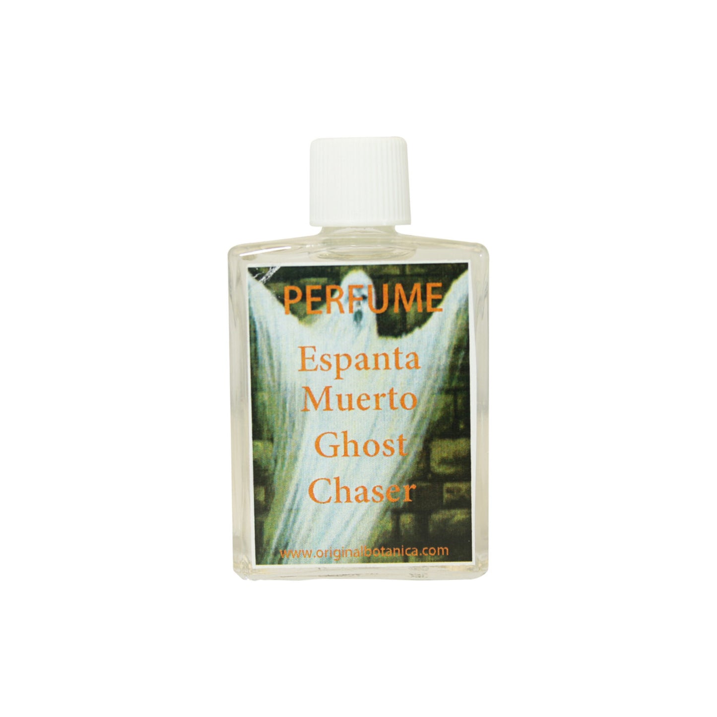 Ghost Chaser - Espanta Muerto Perfume showcasing the unique ghost chaser scent designed to repel spirits and negative energy.
