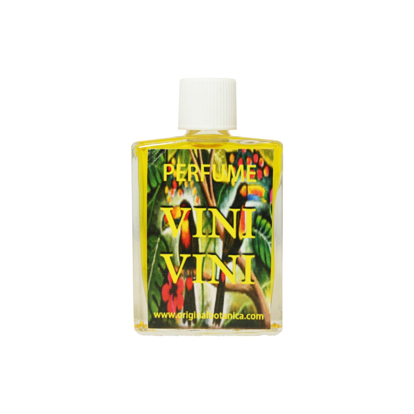 Vini Vini Perfume, a spiritual perfume designed for love and attraction with a light floral scent, made from natural ingredients.
