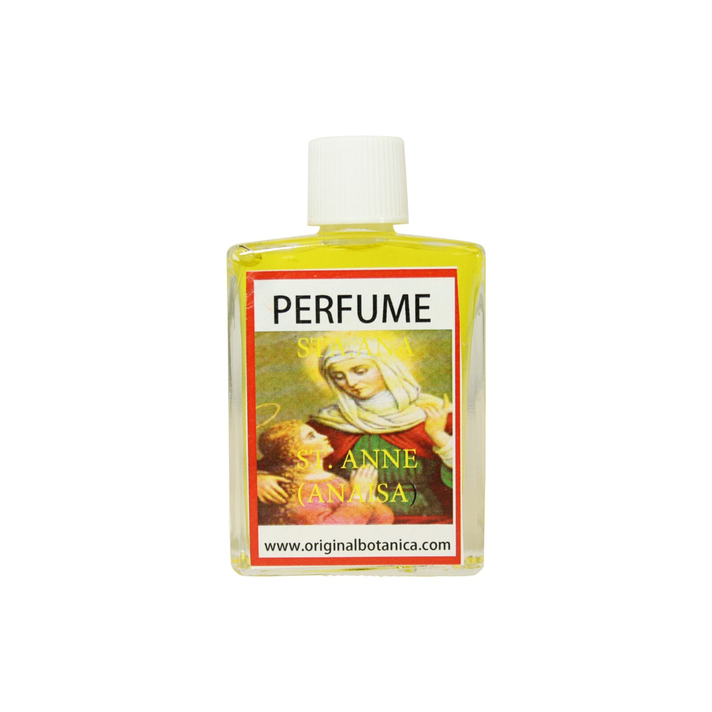 Saint Anne (Santa Ana) Perfume - A floral and woody fragrance designed to bring blessings of motherhood and marriage into your home. Perfect for those seeking peace and protection in their family.