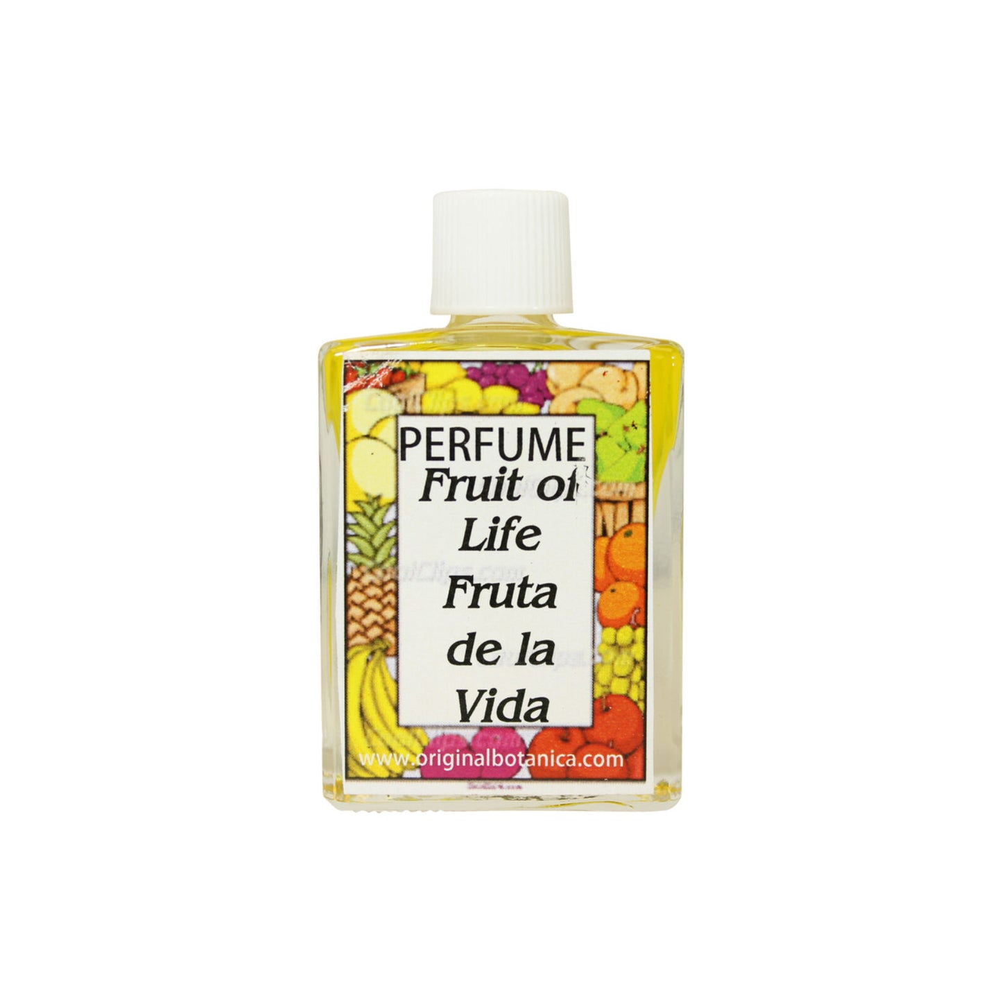 Fruit of Life Perfume by Psychic Tyra, a spiritual perfume in a 1oz glass bottle that captures the essence of sweet fruits, perfect for uplifting your spirit.