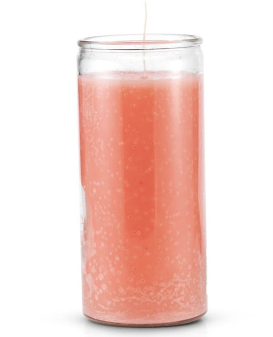 14 Day Plain Pink Candle-Psychic Conjure