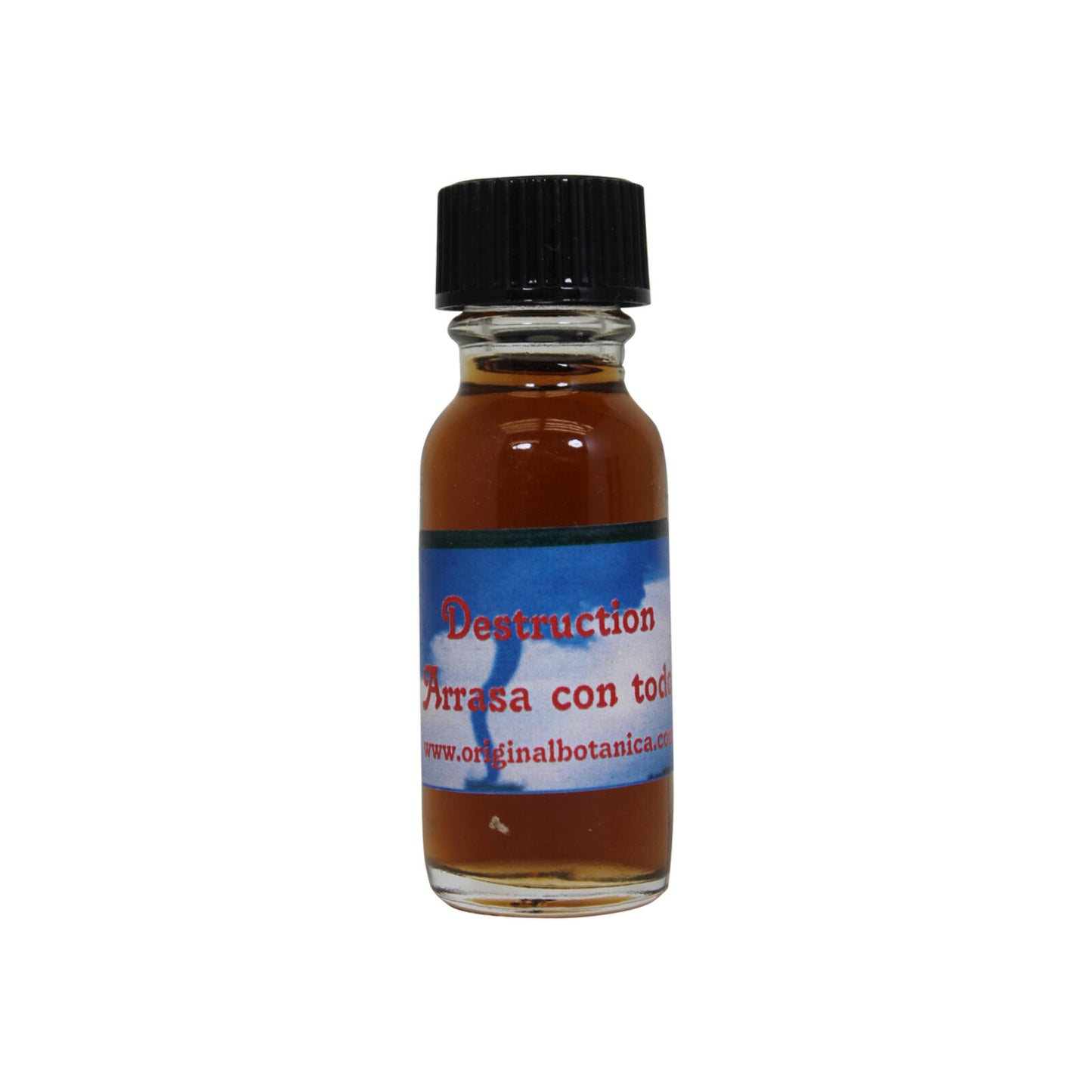 Destruction (Arrasa Con Todo) Oil from Psychic Conjure, perfect for use in spells and rituals. An ideal destruction oil for spells to conquer your enemies.