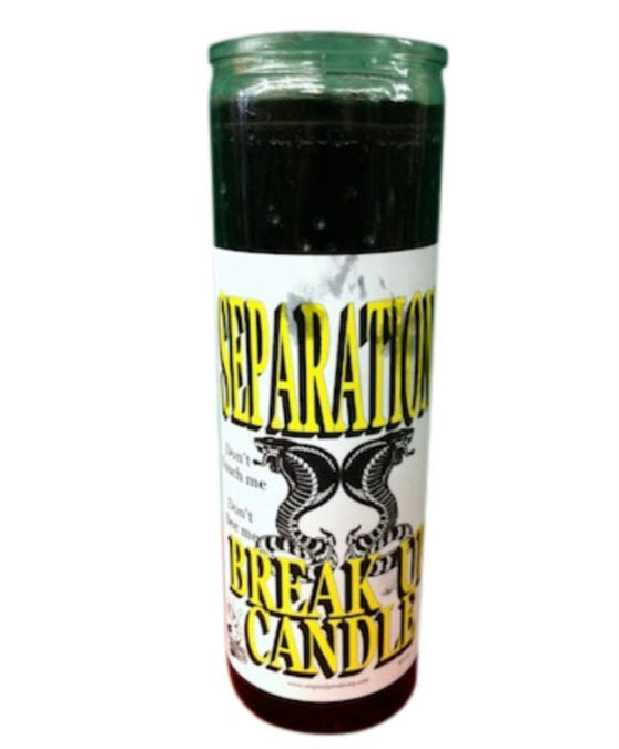 Separation Custom Scented Candle designed to sever ties between individuals. Perfect for breaking emotional connections, this powerful separation candle promotes new beginnings.