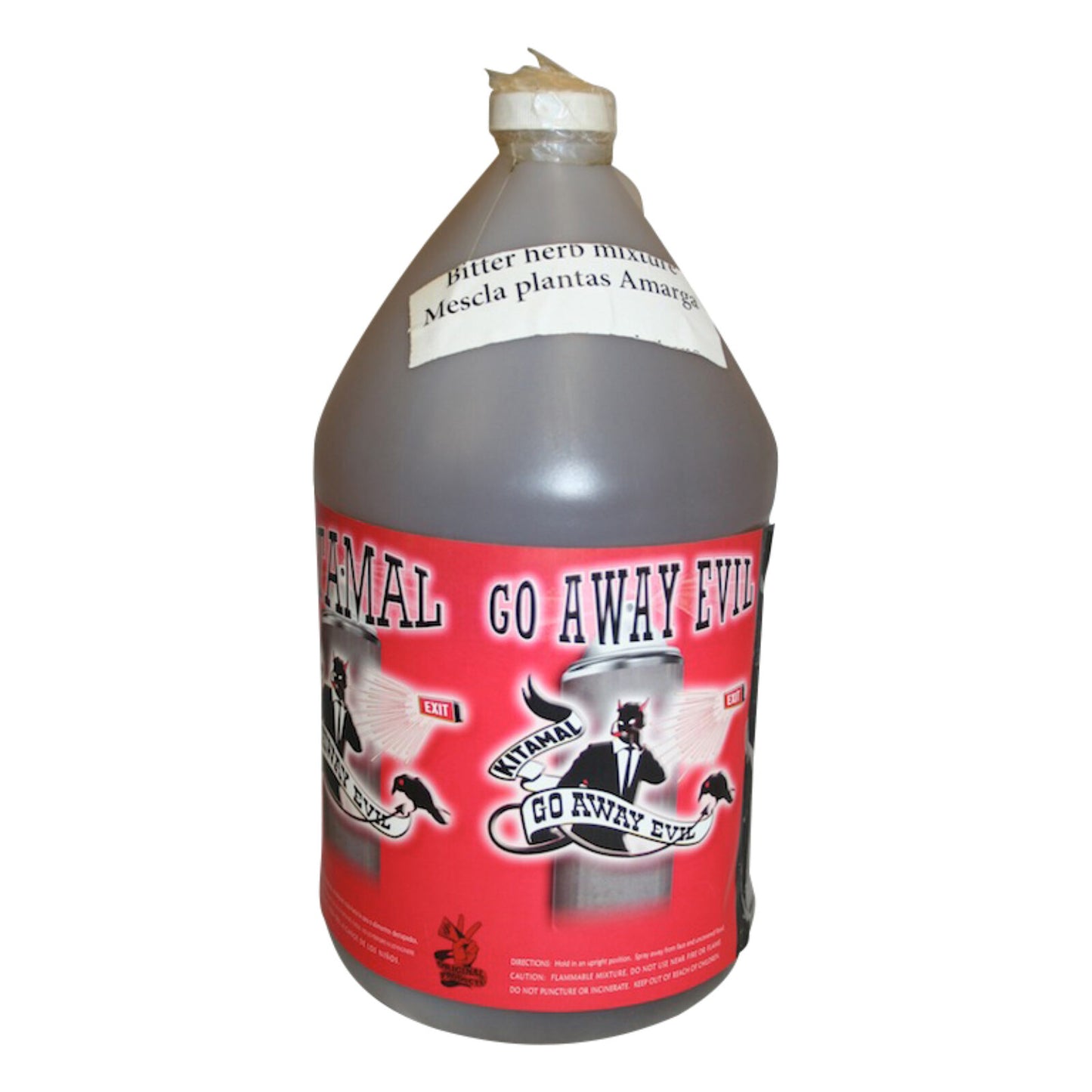 Specially Prepared Fresh Bitter Herb Bath - a natural blend of 10 fresh bitter plants in a one gallon jug, perfect for restoring balance and harmony in your life through a soothing bitter herb bath.