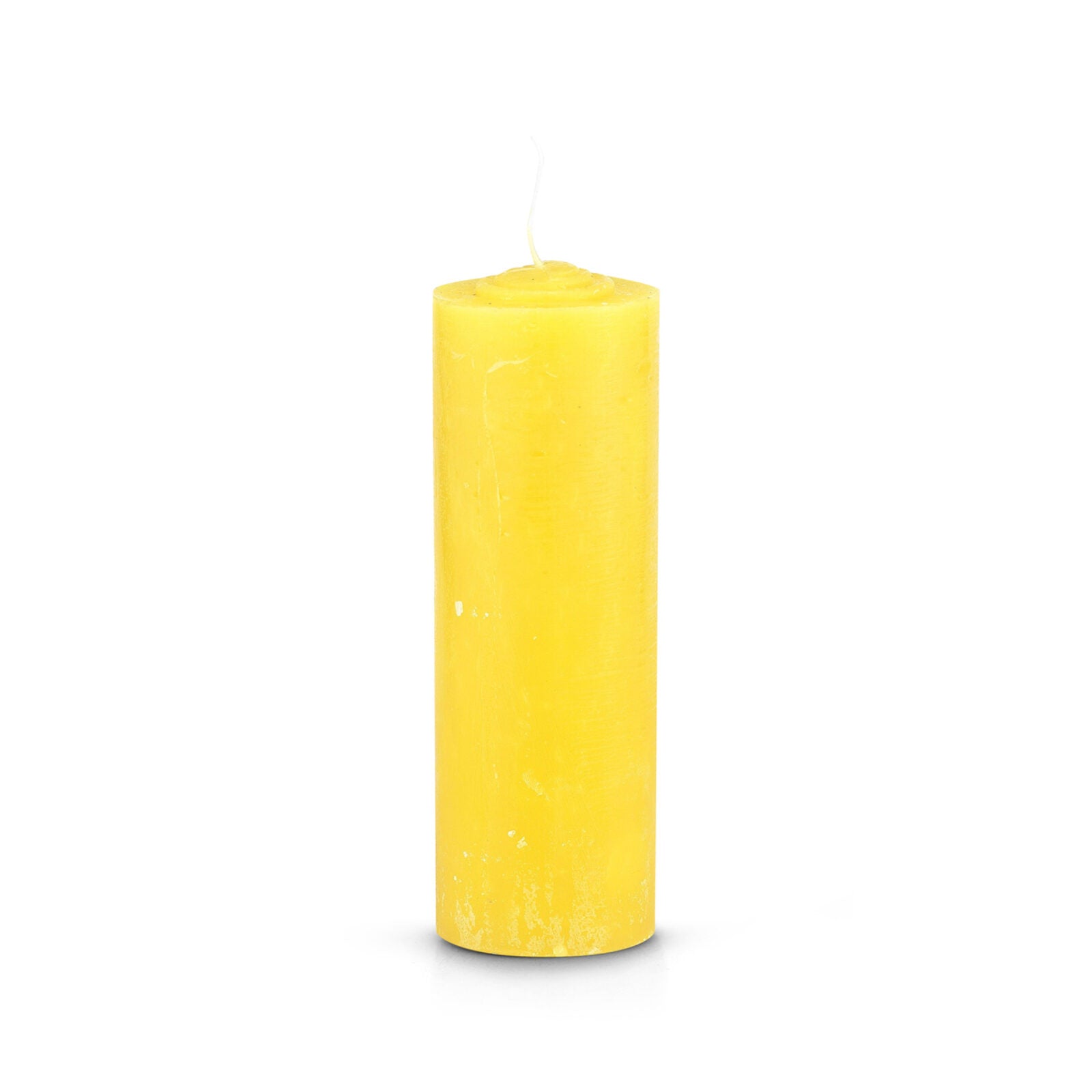 7 Day Yellow Refill Candle (No Glass)-Psychic Conjure