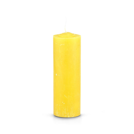 7 Day Yellow Refill Candle (No Glass)-Psychic Conjure