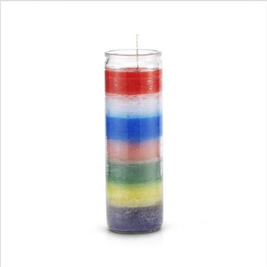 7 colours 7 Day Plain Candles-Psychic Conjure