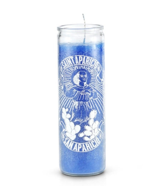 Saint Aparicio (San Aparicio) 7 Day Saint Candle - A powerful spiritual tool for protection and guidance, perfect for travelers. Enhance your spiritual journey with the saint aparicio candle.