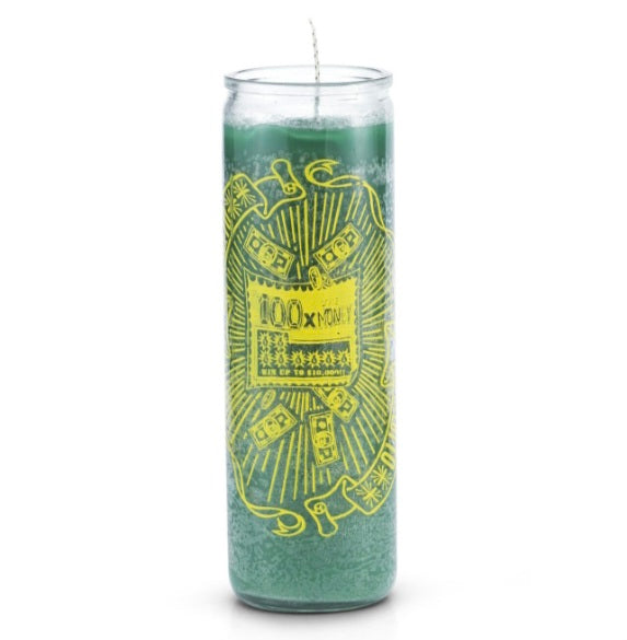 Lotto 7 Day 1 Color Prayer Candle designed to enhance luck while playing the lottery. This lotto prayer candle is perfect for boosting your chances of winning.
