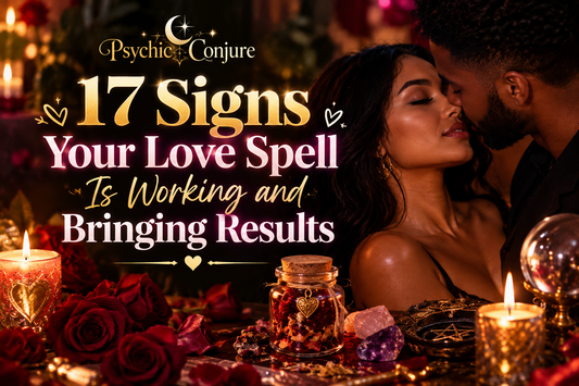 17 Signs Your Love Spell Is Working and Bringing Results - Love Spell manifestation guide with romantic relationship signs