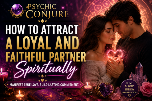 A couple sharing a loving moment, embodying the principles from the blog post 'How to Attract a Loyal and Faithful Partner Spiritually Fast', emphasizing methods to spiritually attract a faithful partner.