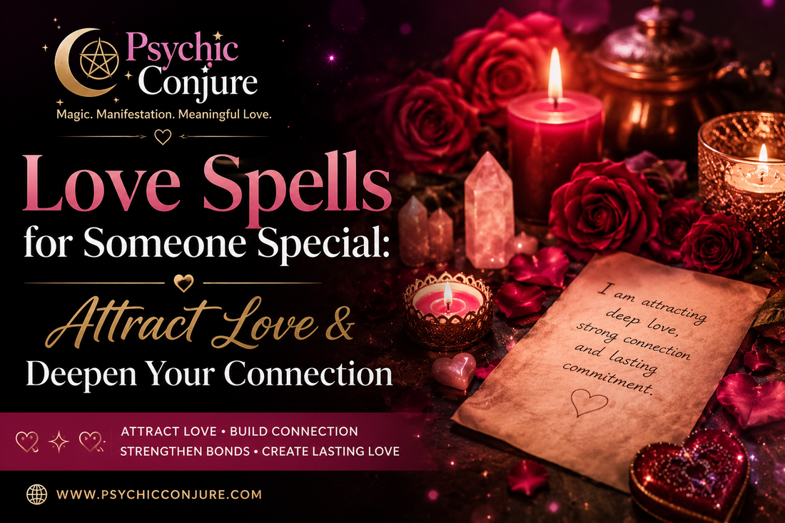 Love Spells for Someone Special: Attraction, Connection & Emotional Bonding