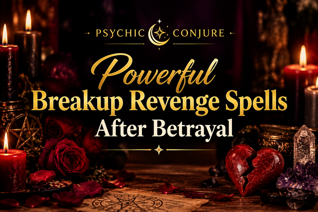 Breakup Revenge Spells After Betrayal | Psychic Conjure – spiritual ritual guidance for relationship betrayal and emotional closure