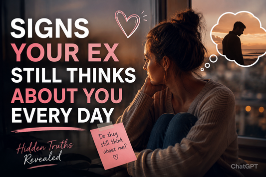 A visually engaging representation of the blog post titled 'Signs Your Ex Still Thinks About You Every Day (Hidden Truths Revealed)', featuring key indicators and emotional insights related to the topic 'Signs Your Ex Still Thinks About You Daily'.