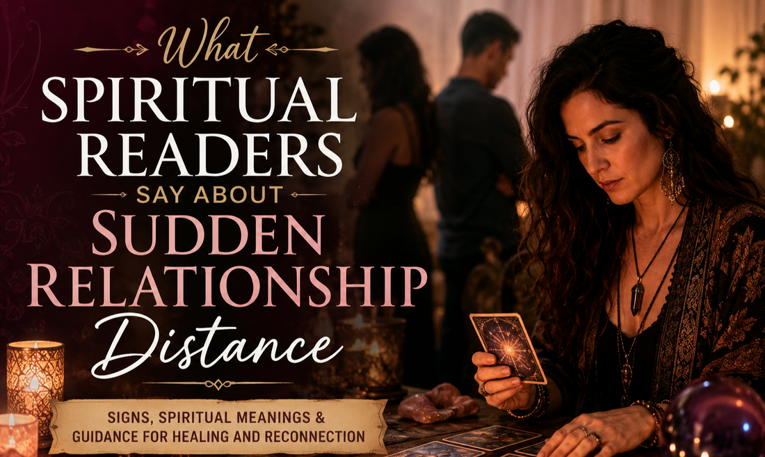Spiritual Readers advice on sudden relationship distance and emotional withdrawal, exploring energetic causes and healing practices.