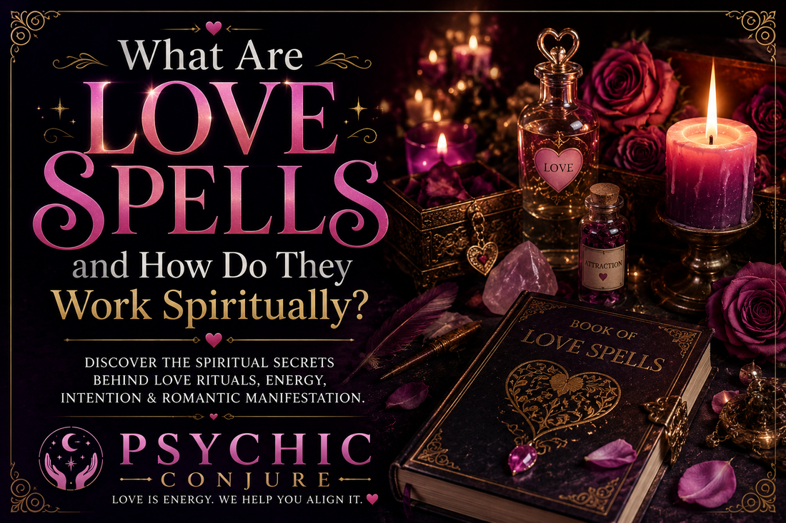 Discover the meaning behind Love Spells and their spiritual workings in this comprehensive guide to understanding love rituals.