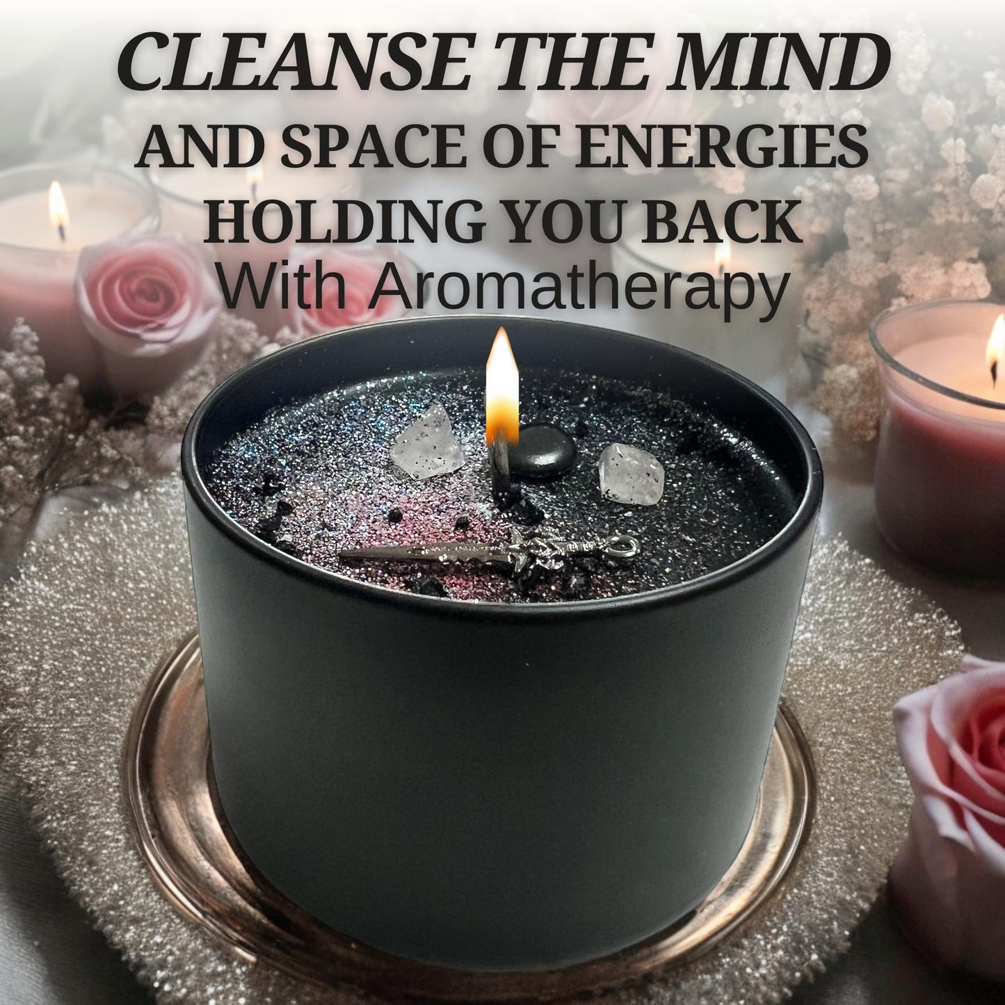 Hand Carved Spiritual Candles for Protection & Cleansing