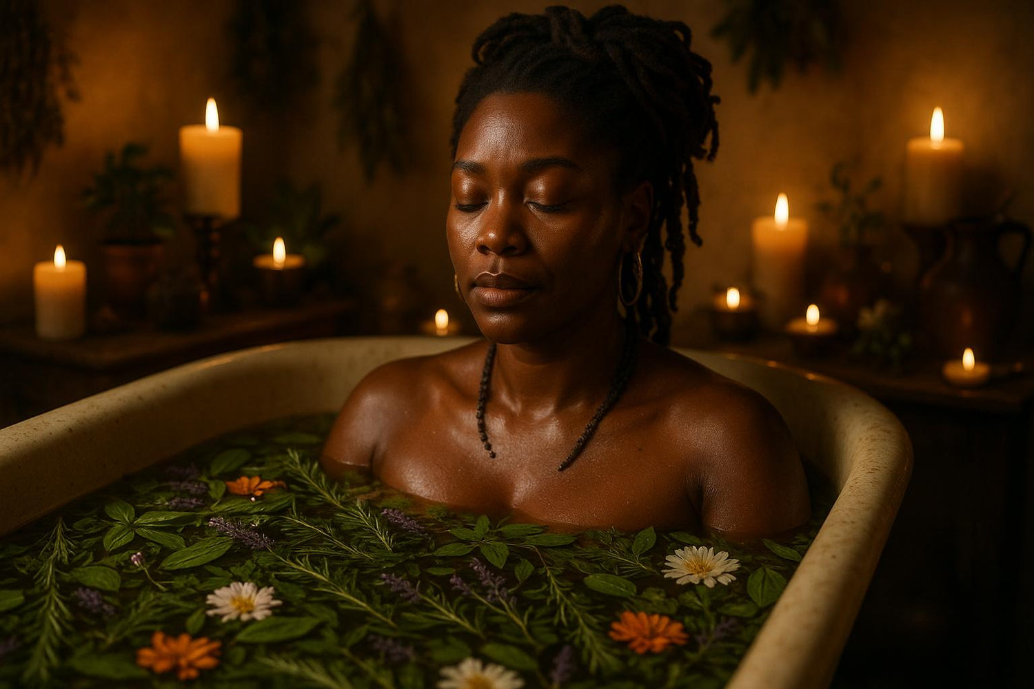 Healing Spiritual Bath Waters for Rituals & Energy Cleansing