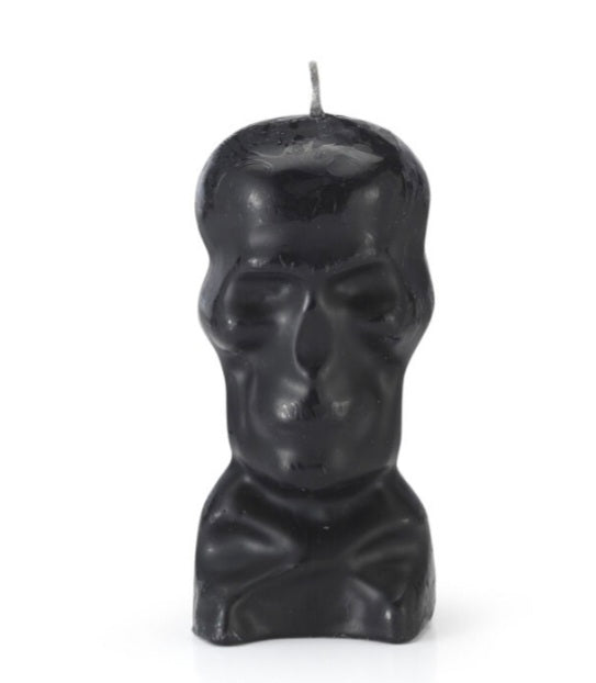 Skull Candle Black-Psychic Conjure