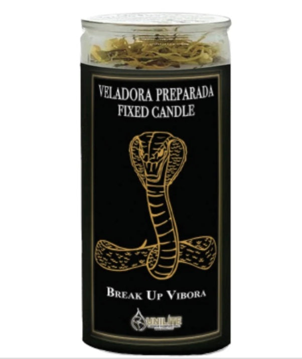 Break Up Snake 14 Day Prepared Candle-Psychic Conjure