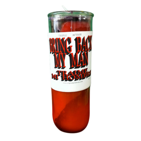 Bring Back My Man Custom Big Al Candle-Psychic Conjure