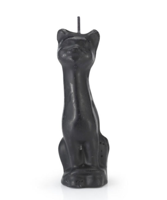 Cat Candle Black-Psychic Conjure