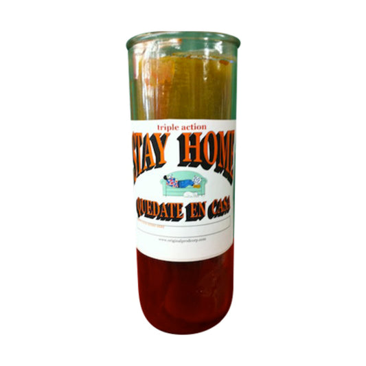 Stay Home Custom Big Al Candle-Psychic Conjure